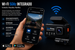 AutoPrime Guardian Pro 4K GPS com Wi-Fi 5GHz integrado para auto GPS tracker e visualização direta.